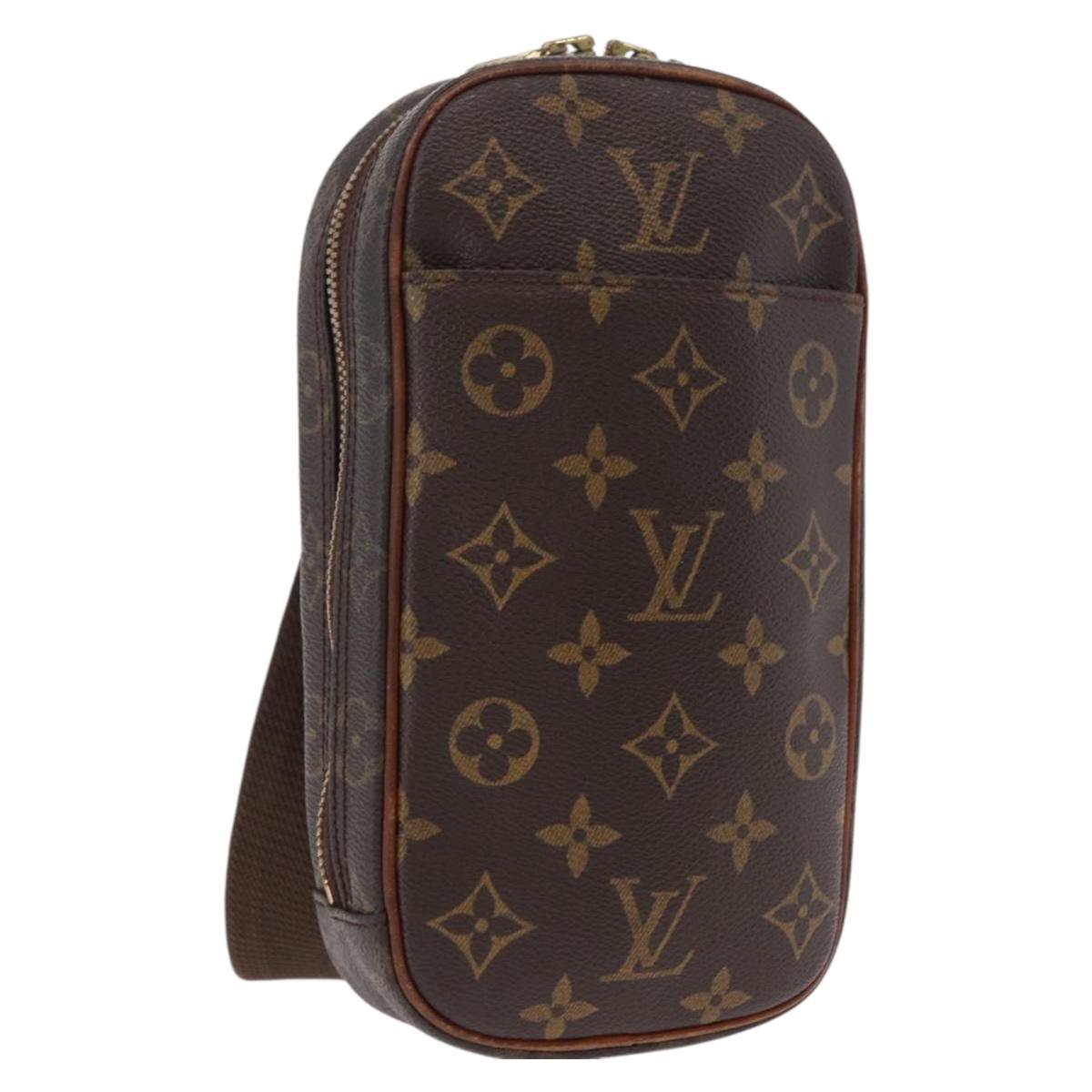 LOUIS VUITTON Monogram Pochette Gange Shoulder Bag M51870 LV Auth 185622