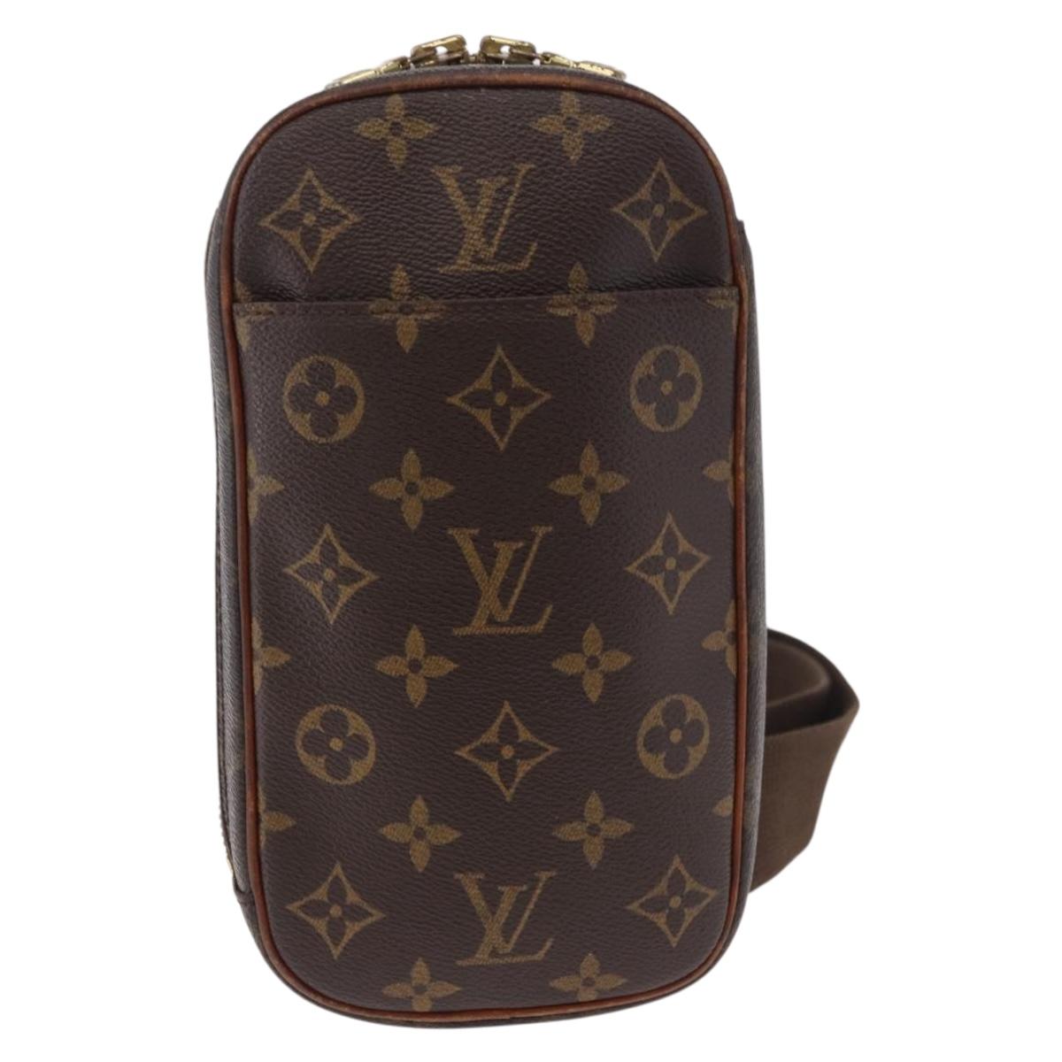 LOUIS VUITTON Monogram Pochette Gange Shoulder Bag M51870 LV Auth 185622