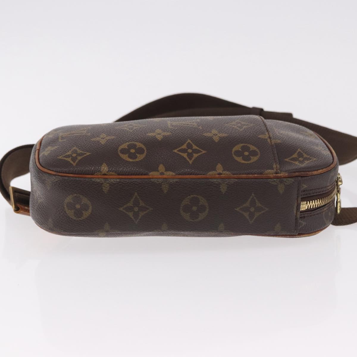 LOUIS VUITTON Monogram Pochette Gange Shoulder Bag M51870 LV Auth 185622
