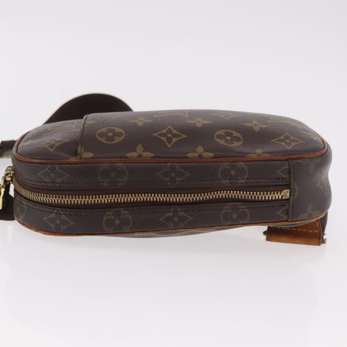 LOUIS VUITTON Monogram Pochette Gange Shoulder Bag M51870 LV Auth 185622