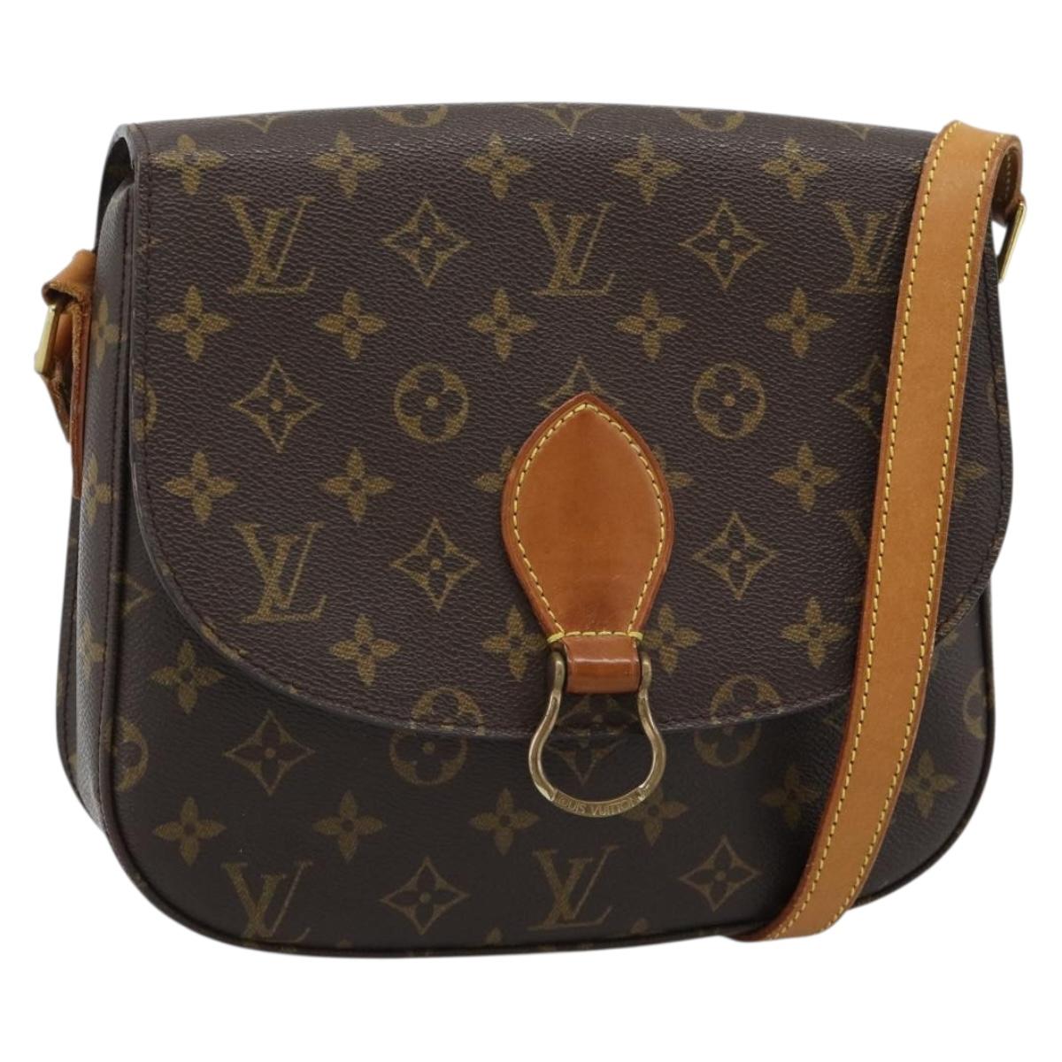 LOUIS VUITTON Monogram Saint Cloud GM Shoulder Bag M51242 LV Auth 185624