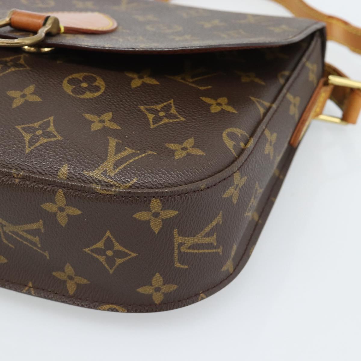 LOUIS VUITTON Monogram Saint Cloud GM Shoulder Bag M51242 LV Auth 185624