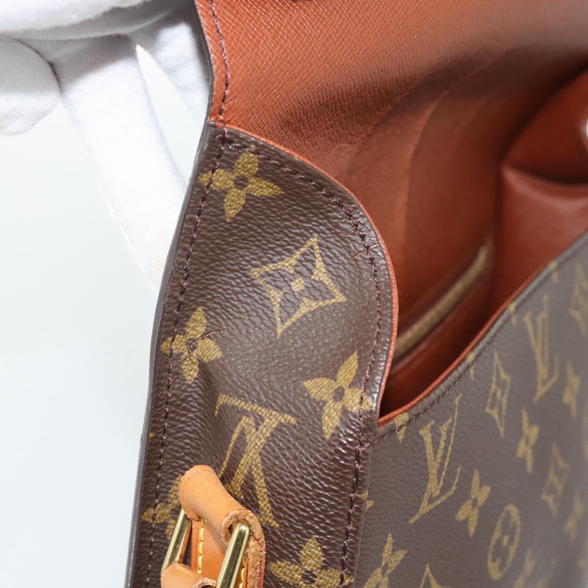 LOUIS VUITTON Monogram Saint Cloud GM Shoulder Bag M51242 LV Auth 185624