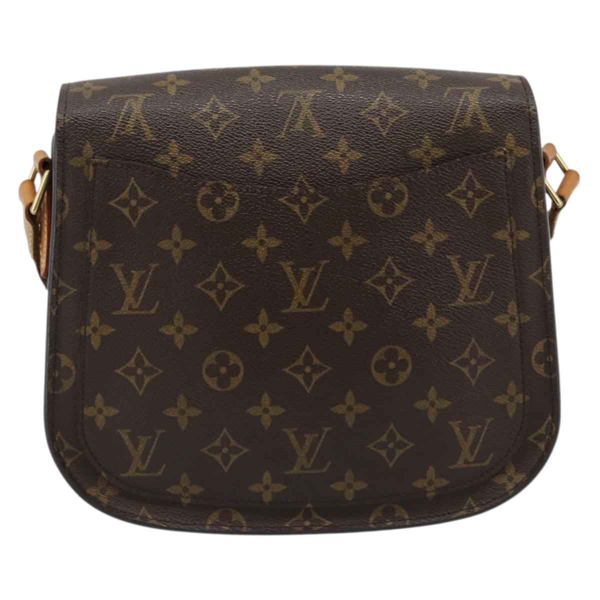 LOUIS VUITTON Monogram Saint Cloud GM Shoulder Bag M51242 LV Auth 185624