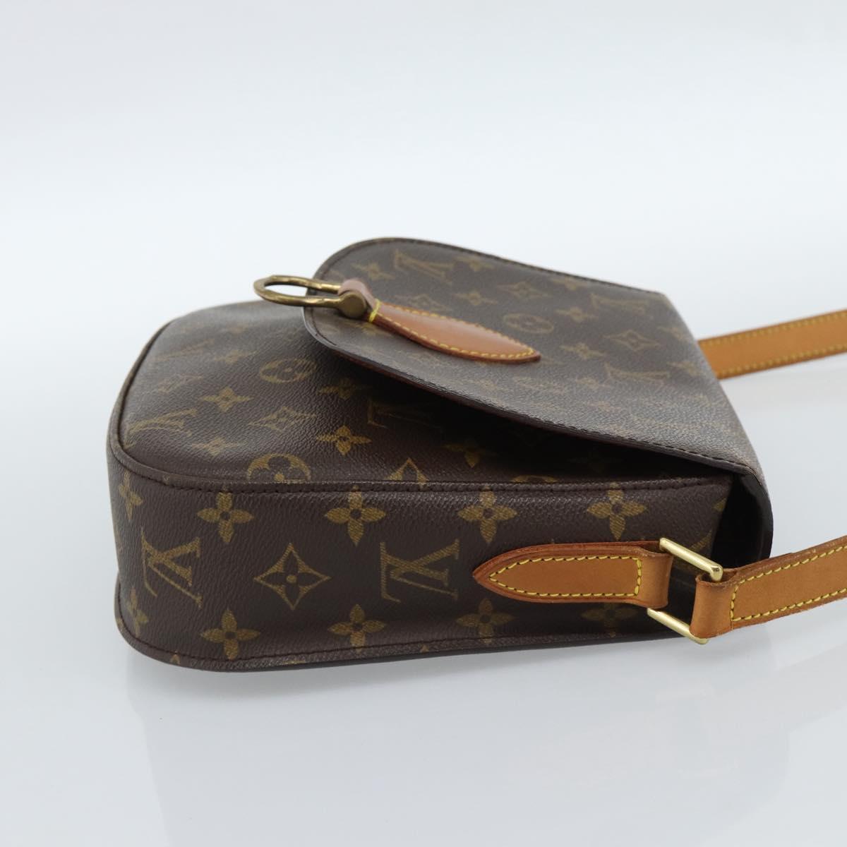 LOUIS VUITTON Monogram Saint Cloud GM Shoulder Bag M51242 LV Auth 185624