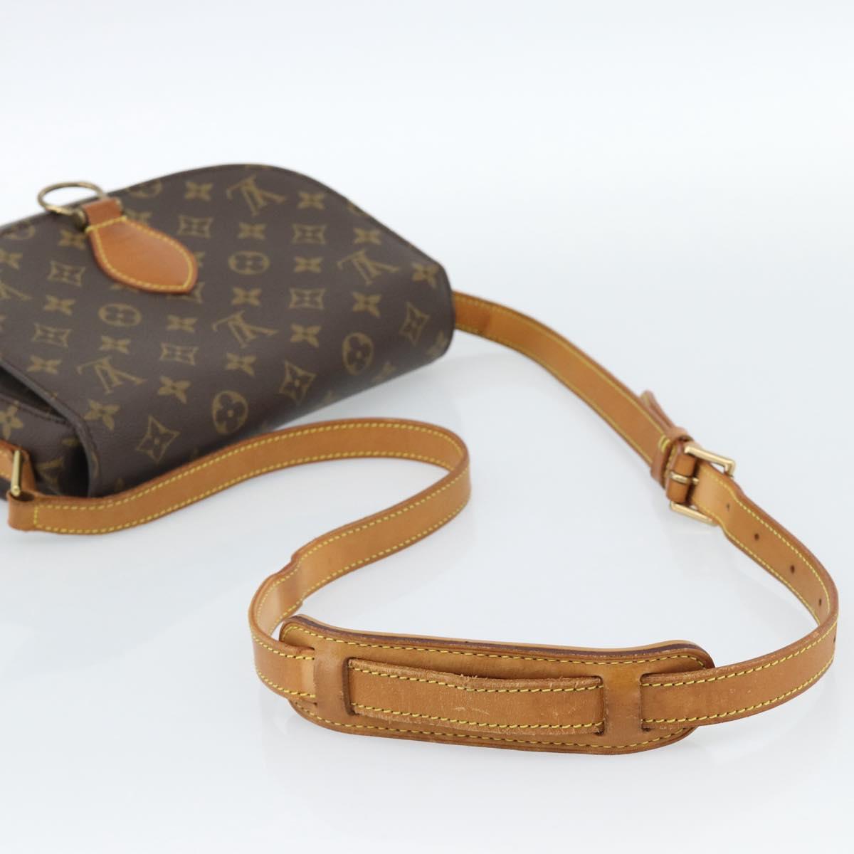 LOUIS VUITTON Monogram Saint Cloud GM Shoulder Bag M51242 LV Auth 185624