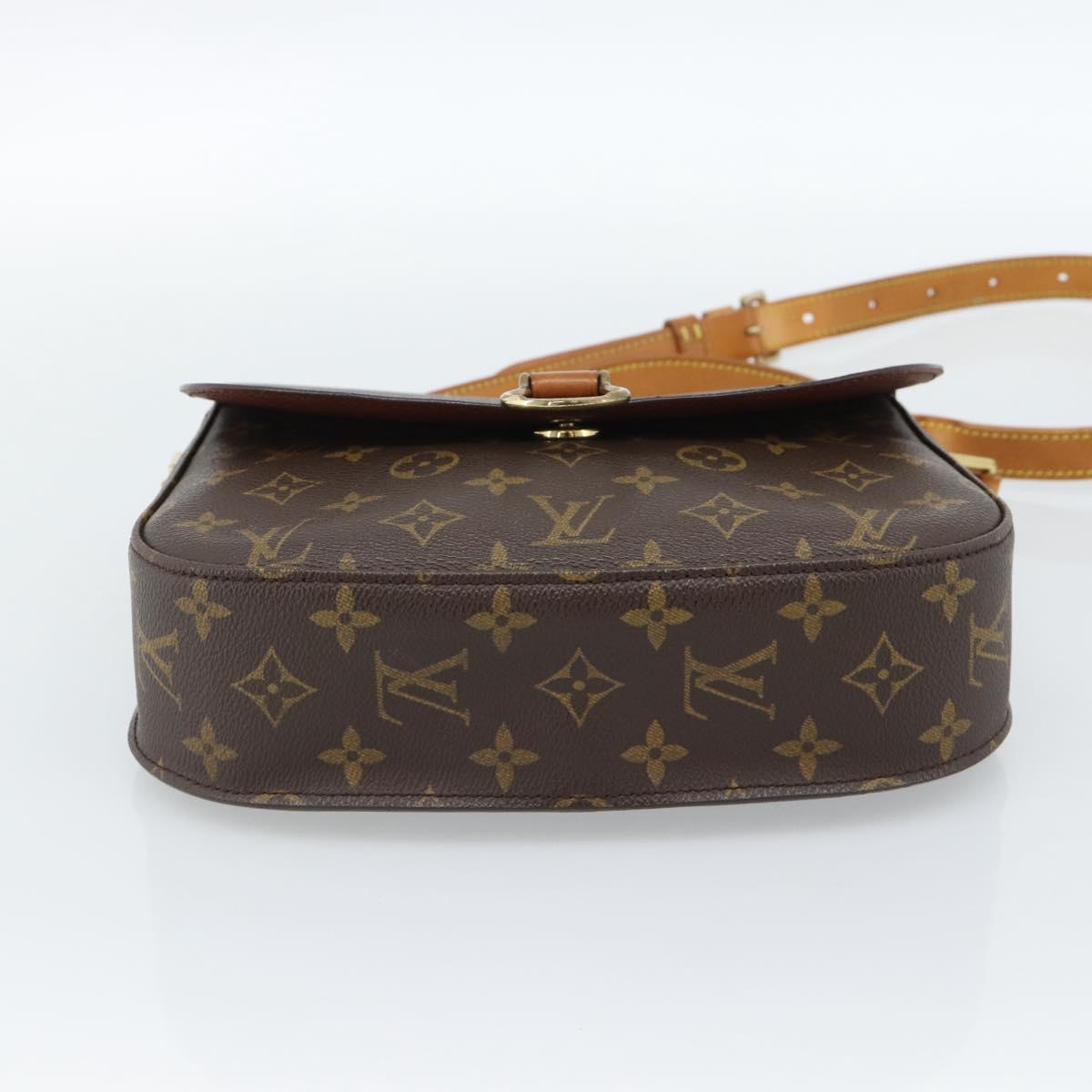 LOUIS VUITTON Monogram Saint Cloud GM Shoulder Bag M51242 LV Auth 185624