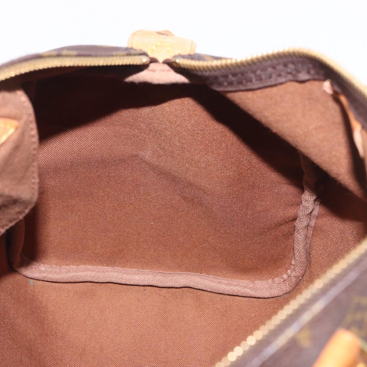 LOUIS VUITTON Monogram Speedy 30 Hand Bag M41526 LV Auth 185625A
