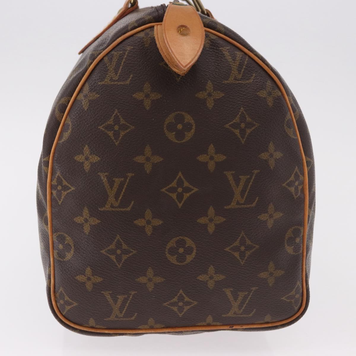 LOUIS VUITTON Monogram Speedy 30 Hand Bag M41526 LV Auth 185625A