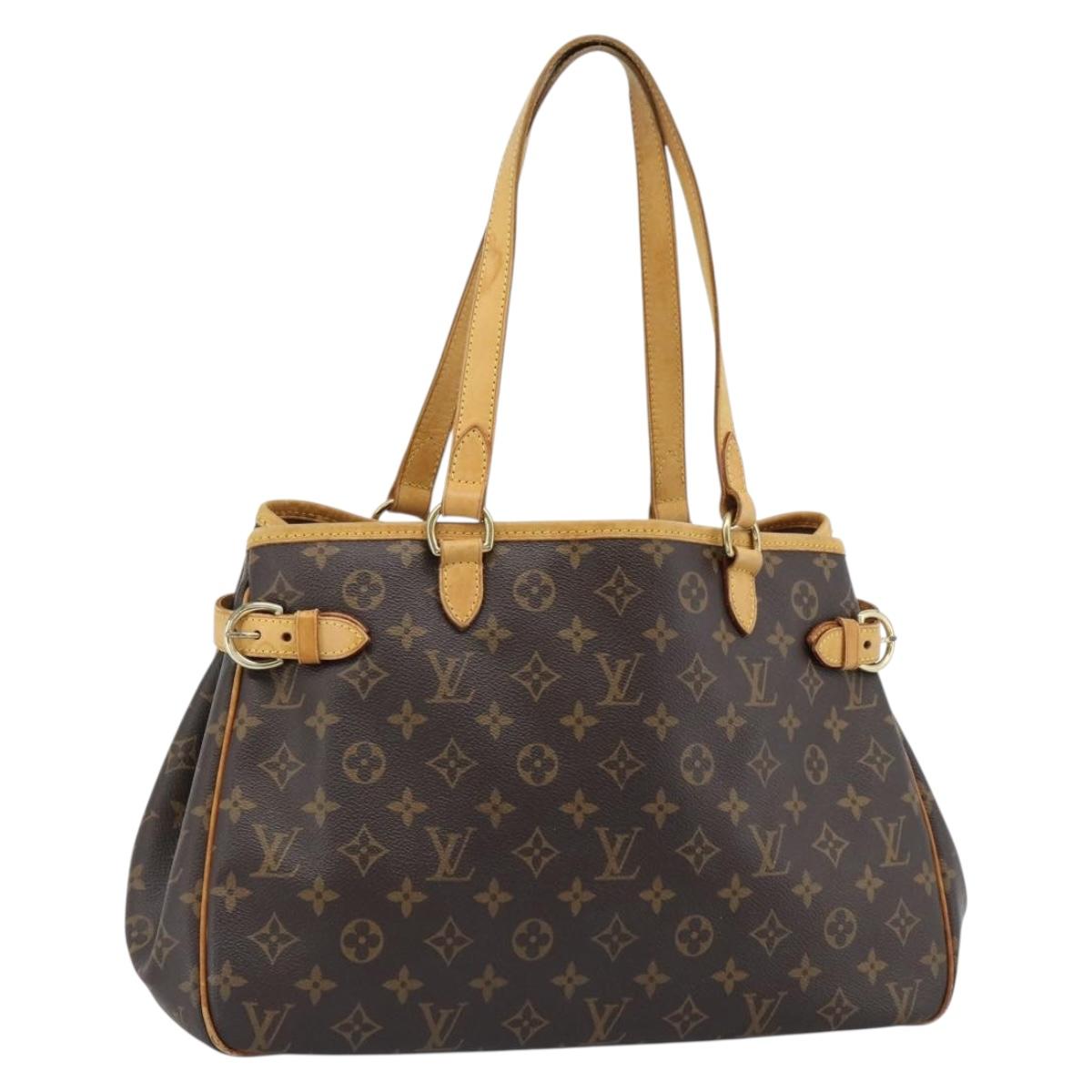 LOUIS VUITTON Monogram Batignolles Horizontal Tote Bag M51154 LV Auth 185632