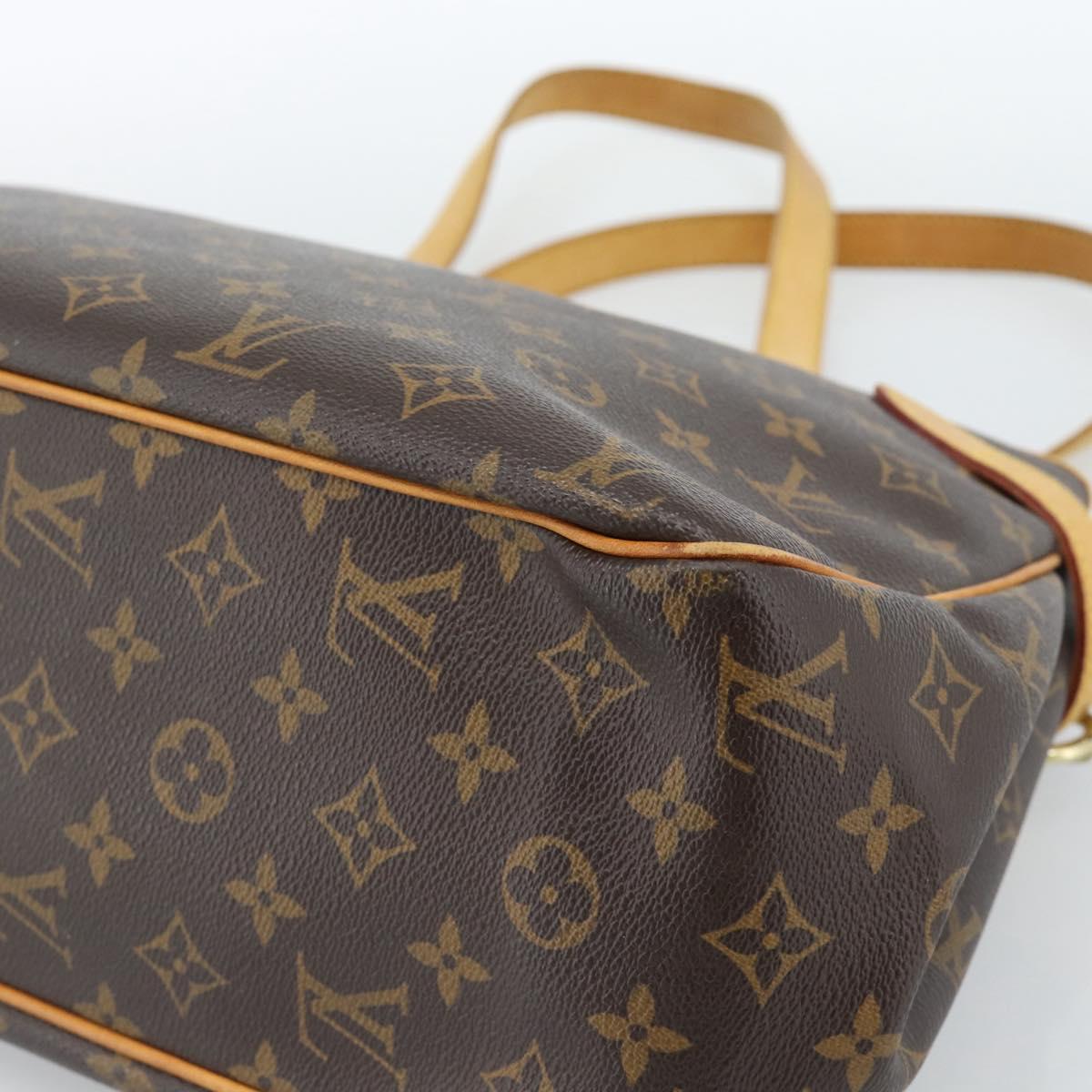 LOUIS VUITTON Monogram Batignolles Horizontal Tote Bag M51154 LV Auth 185632