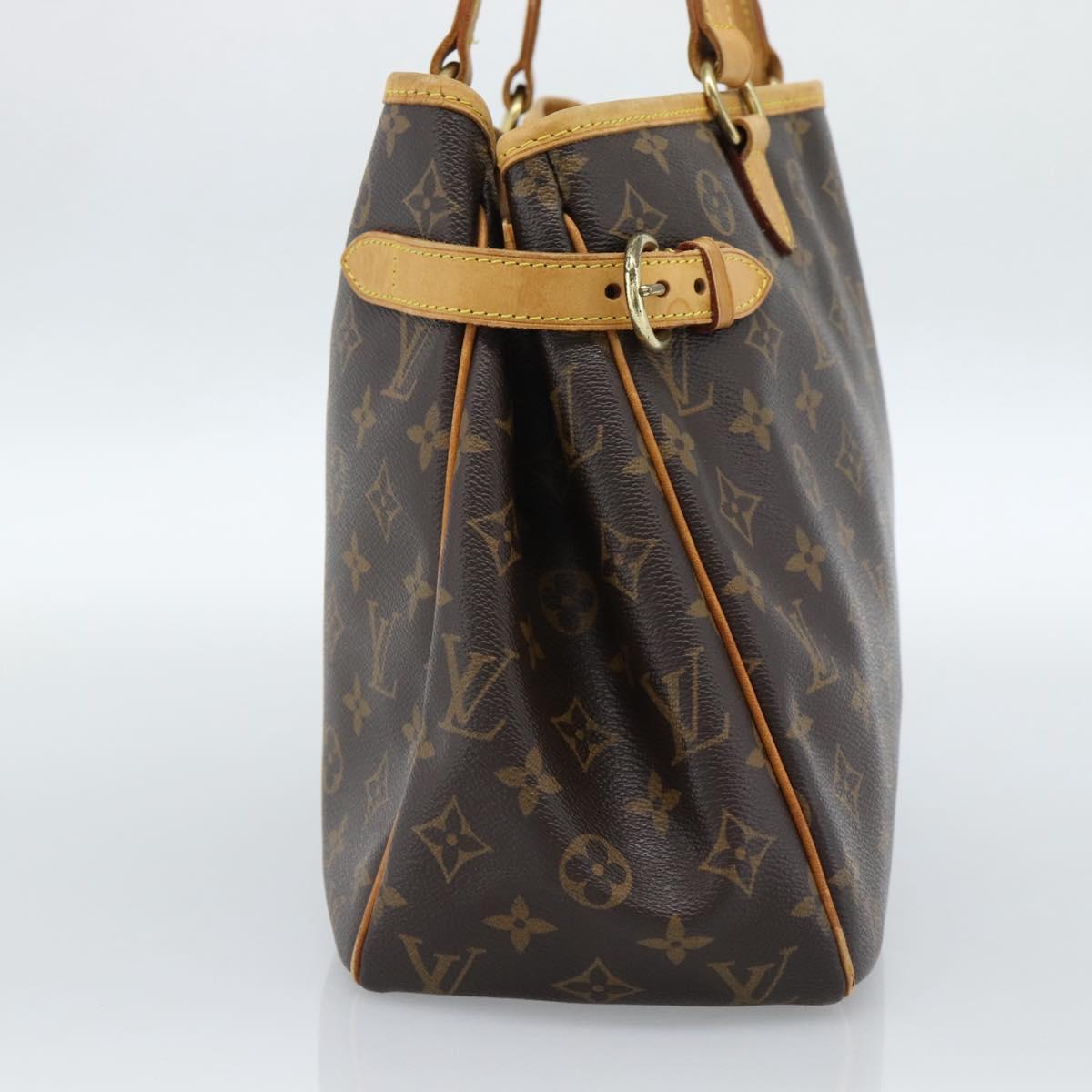 LOUIS VUITTON Monogram Batignolles Horizontal Tote Bag M51154 LV Auth 185632