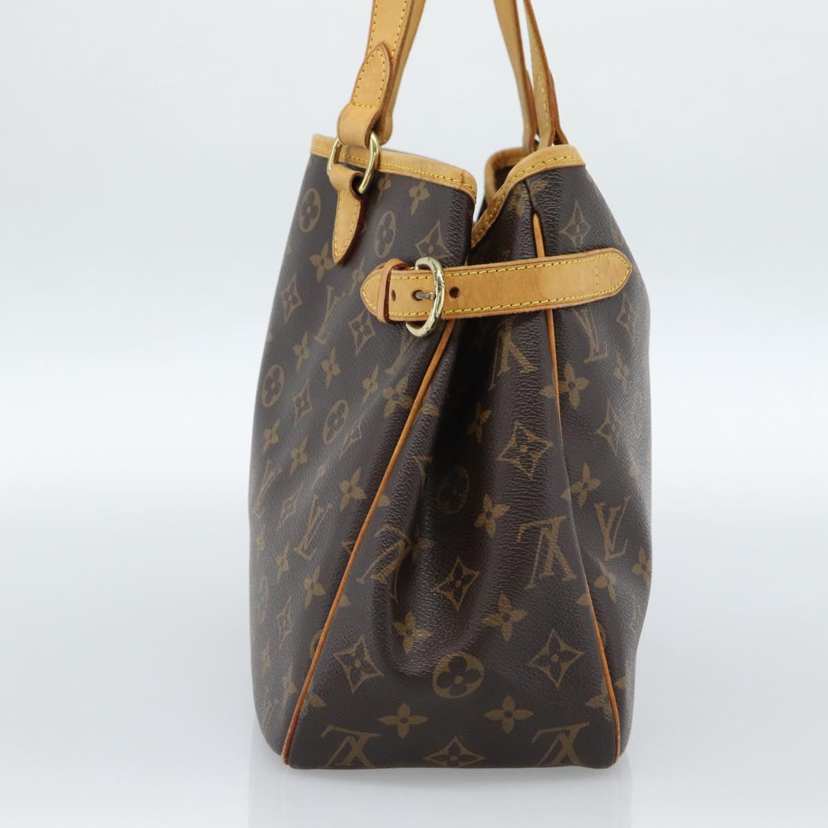 LOUIS VUITTON Monogram Batignolles Horizontal Tote Bag M51154 LV Auth 185632