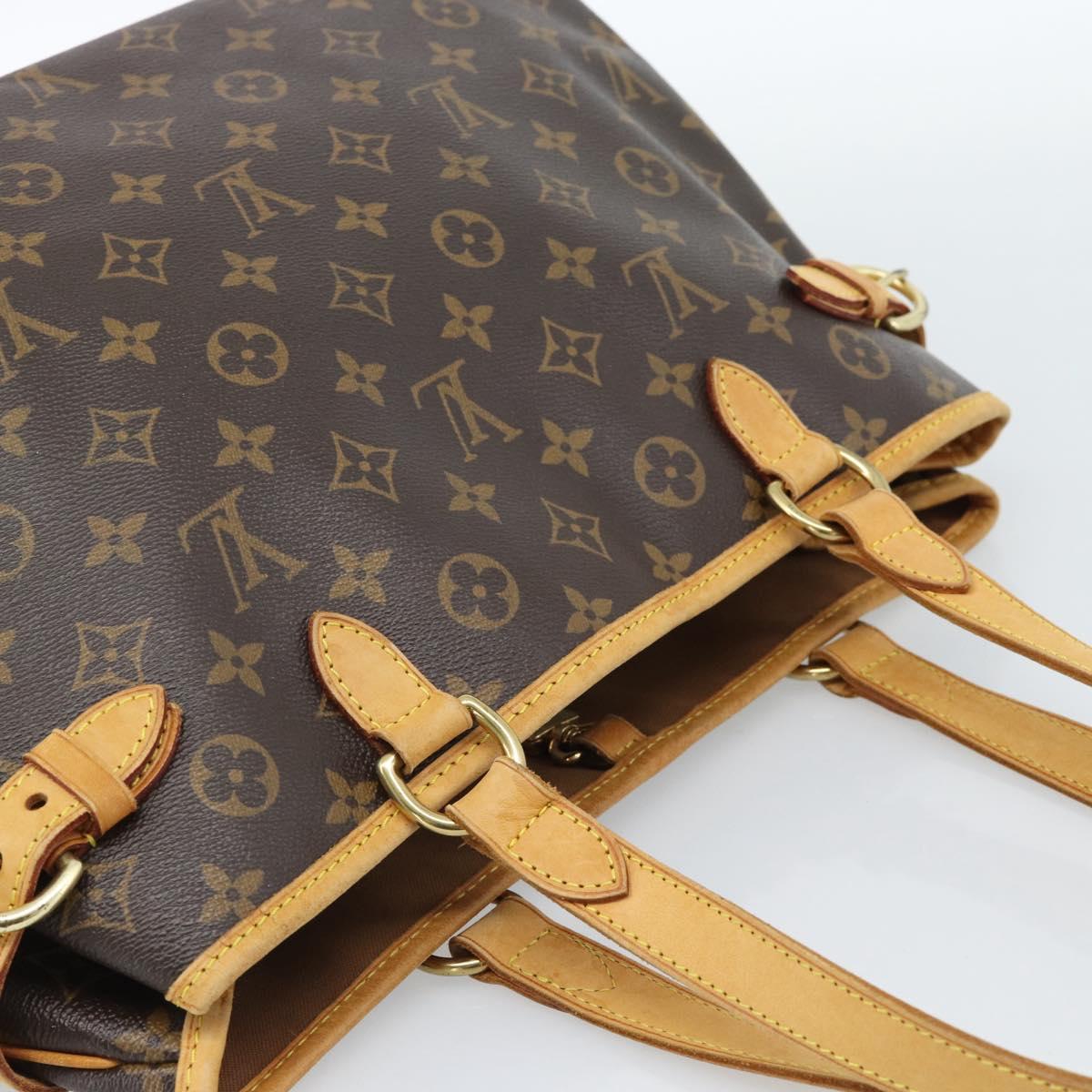 LOUIS VUITTON Monogram Batignolles Horizontal Tote Bag M51154 LV Auth 185632