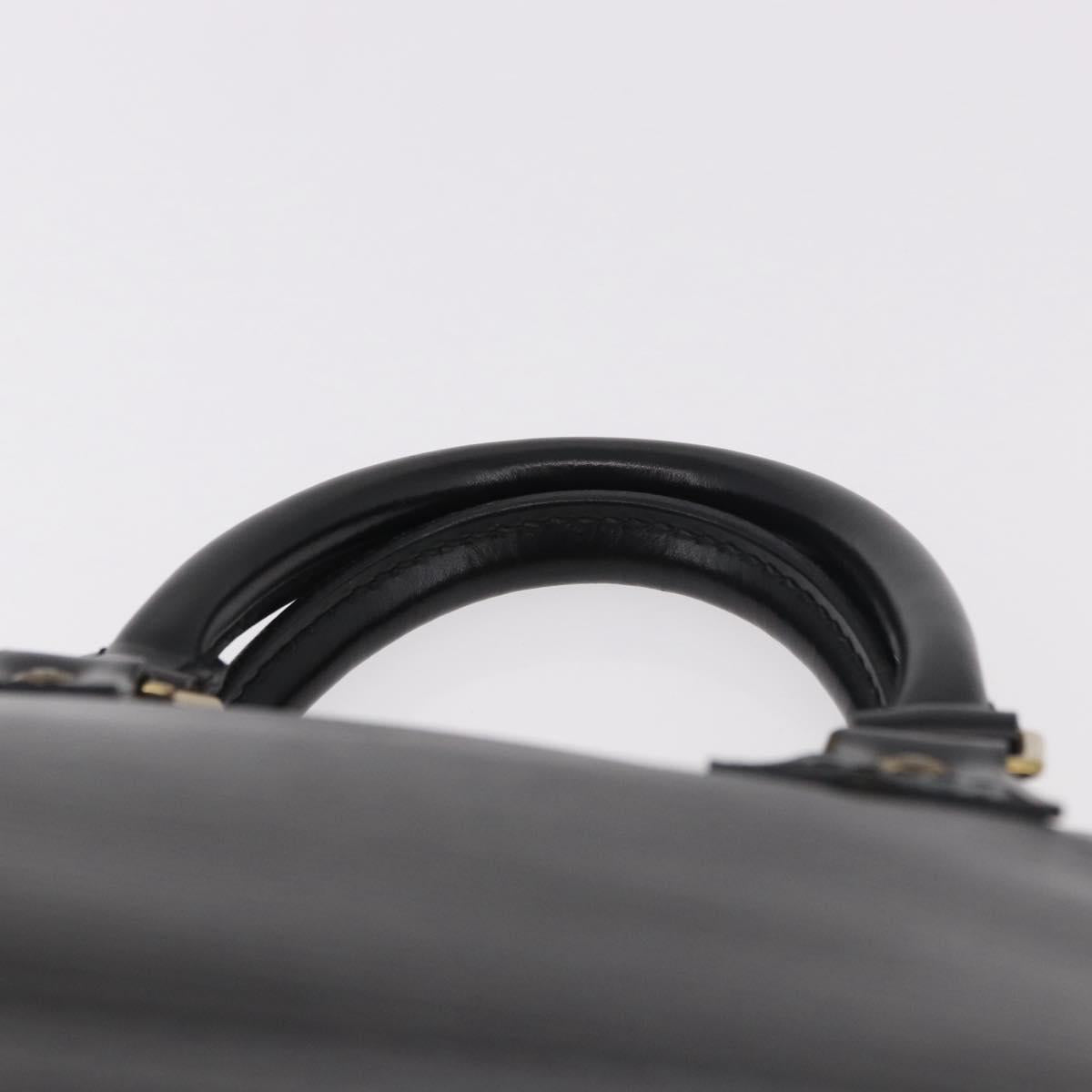 LOUIS VUITTON Epi Alma Hand Bag Noir Black M52142 LV Auth 185634A