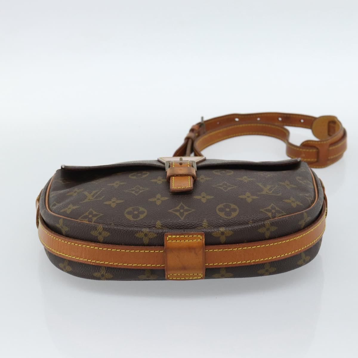 LOUIS VUITTON Monogram Jeune Fille GM Shoulder Bag M51225 LV Auth 185636