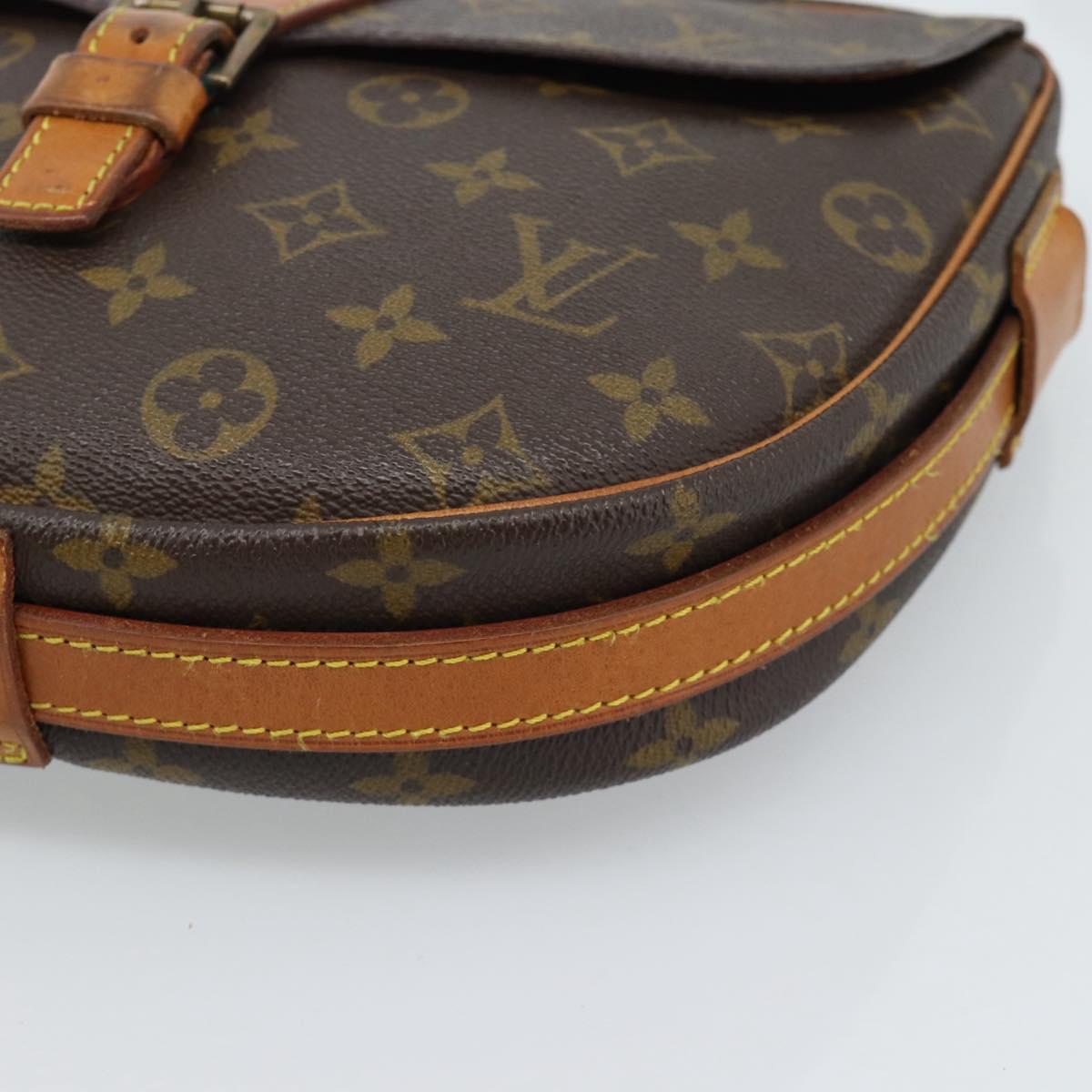 LOUIS VUITTON Monogram Jeune Fille GM Shoulder Bag M51225 LV Auth 185636