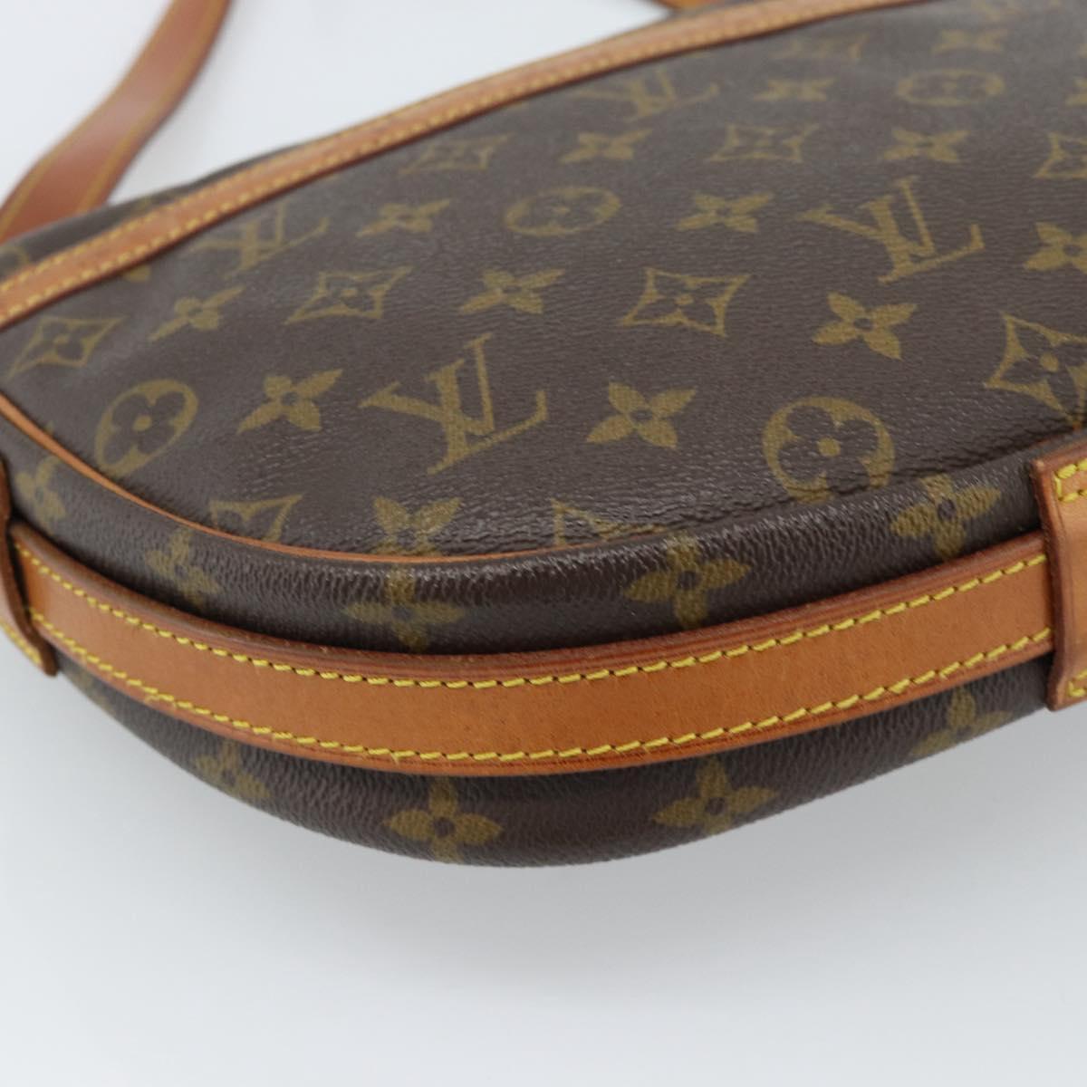 LOUIS VUITTON Monogram Jeune Fille GM Shoulder Bag M51225 LV Auth 185636