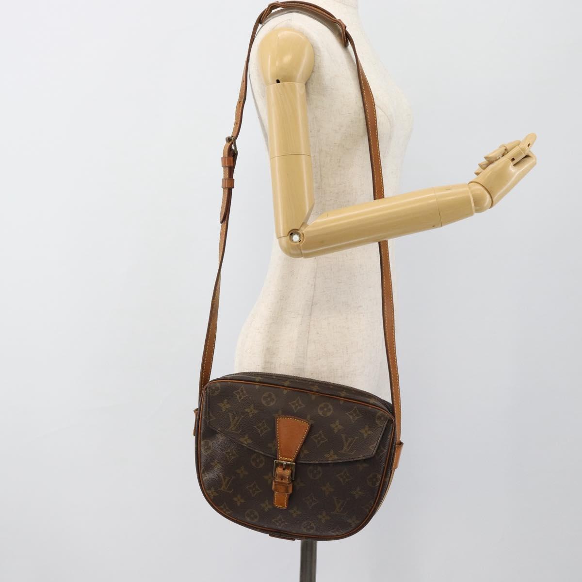 LOUIS VUITTON Monogram Jeune Fille GM Shoulder Bag M51225 LV Auth 185636