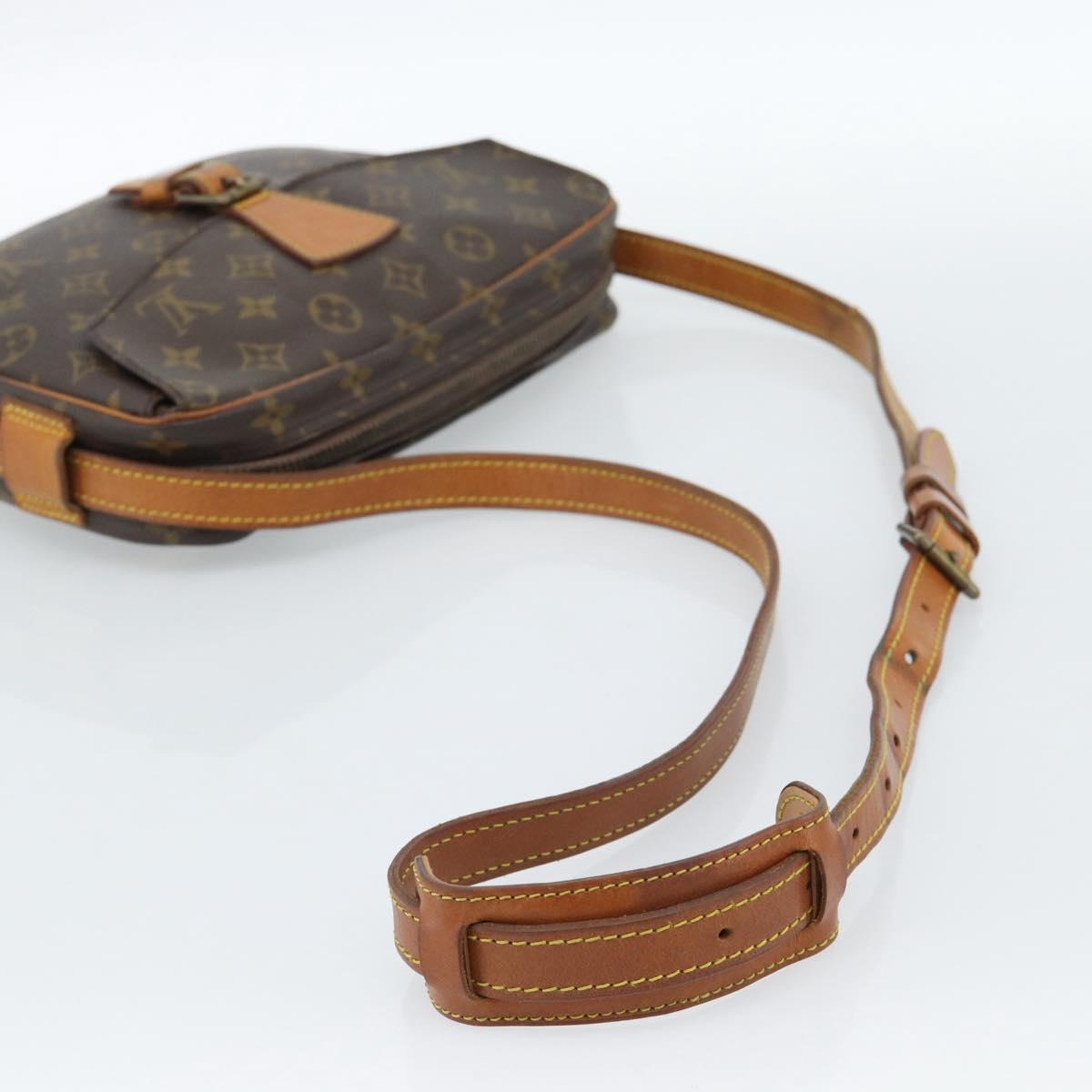 LOUIS VUITTON Monogram Jeune Fille GM Shoulder Bag M51225 LV Auth 185636