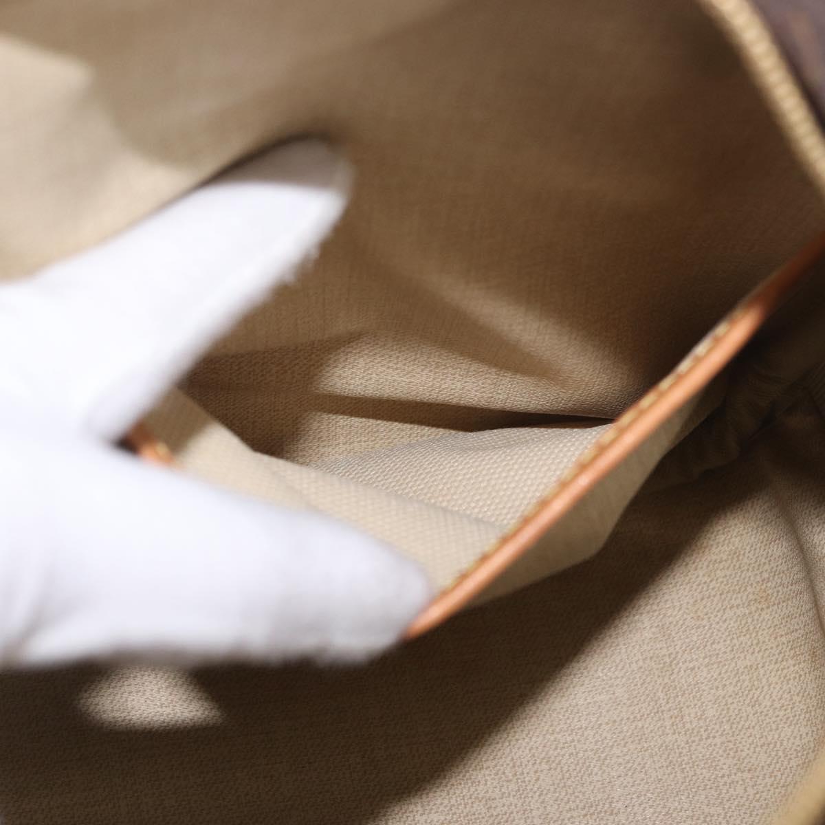 LOUIS VUITTON Monogram Trouville Hand Bag M42228 LV Auth 185638A