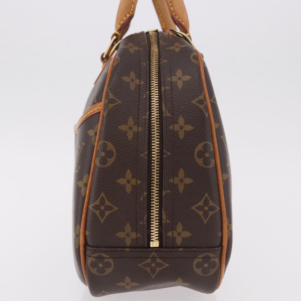 LOUIS VUITTON Monogram Trouville Hand Bag M42228 LV Auth 185638A