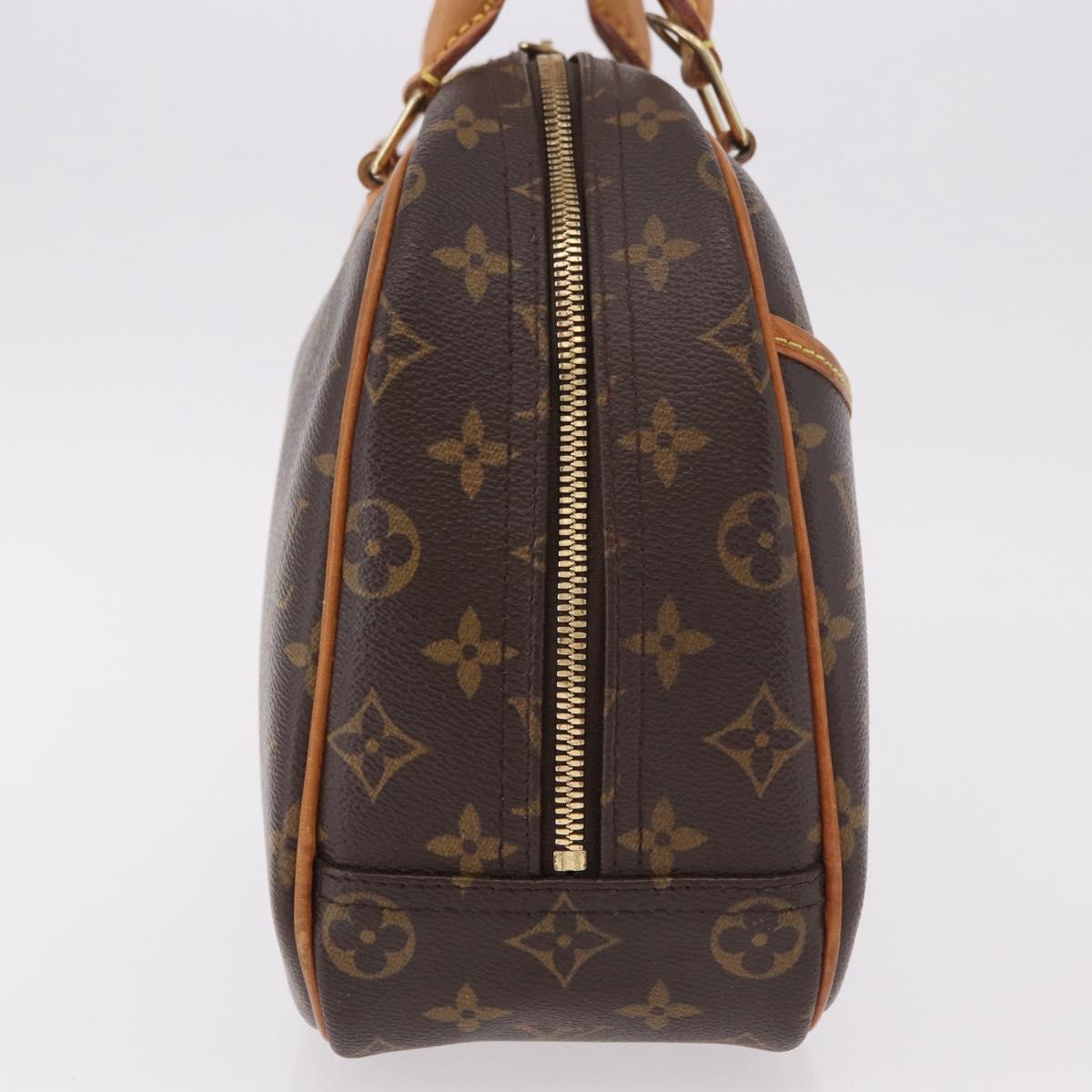 LOUIS VUITTON Monogram Trouville Hand Bag M42228 LV Auth 185638A