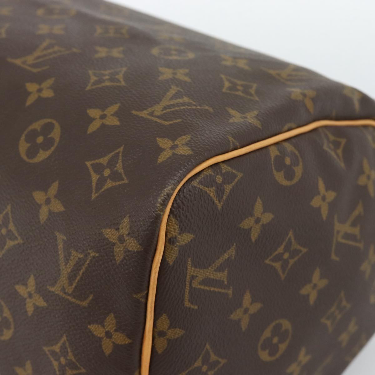 LOUIS VUITTON Monogram Speedy 30 Hand Bag M41526 LV Auth 185656SAV