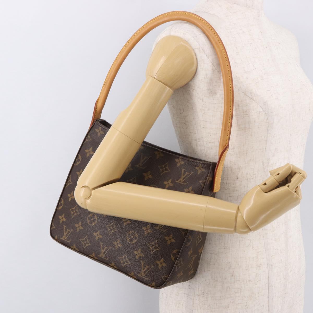 LOUIS VUITTON Monogram Looping MM Shoulder Bag M51146 LV Auth 185680SAV