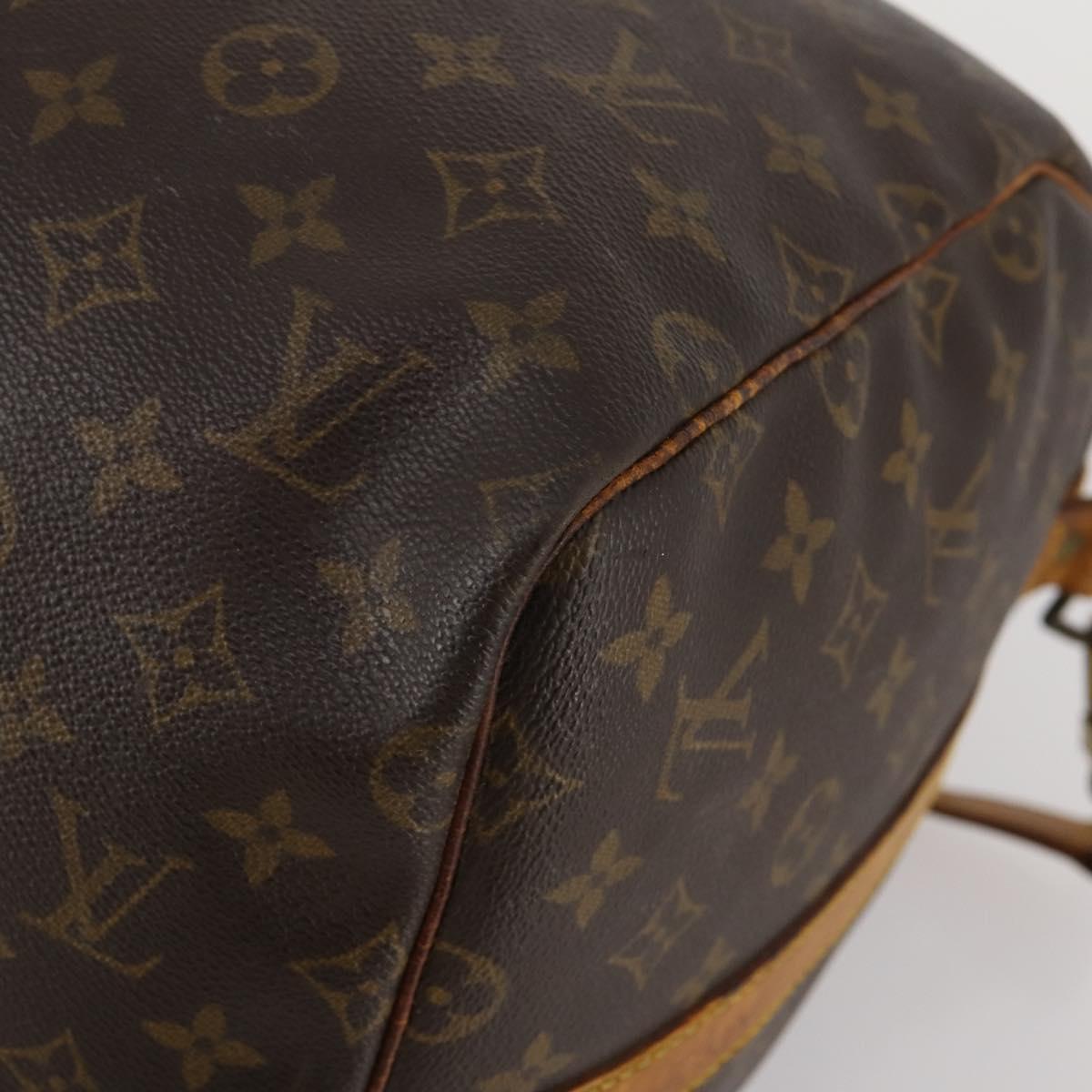 LOUIS VUITTON Monogram Keepall Bandouliere 55 Boston Bag M41414 LV Auth 185696