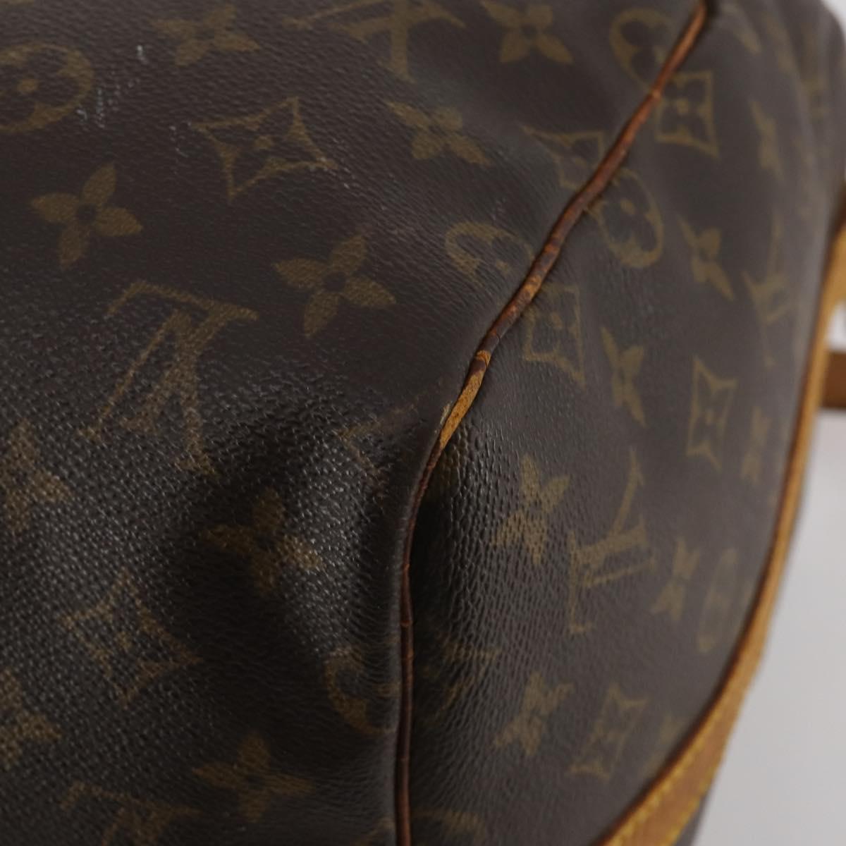 LOUIS VUITTON Monogram Keepall Bandouliere 55 Boston Bag M41414 LV Auth 185696