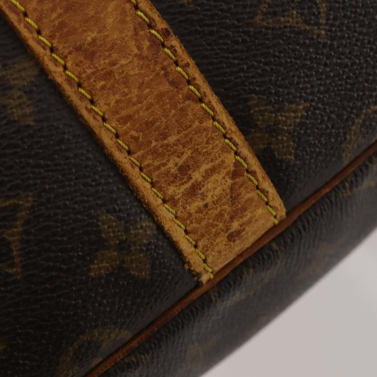 LOUIS VUITTON Monogram Keepall Bandouliere 55 Boston Bag M41414 LV Auth 185696