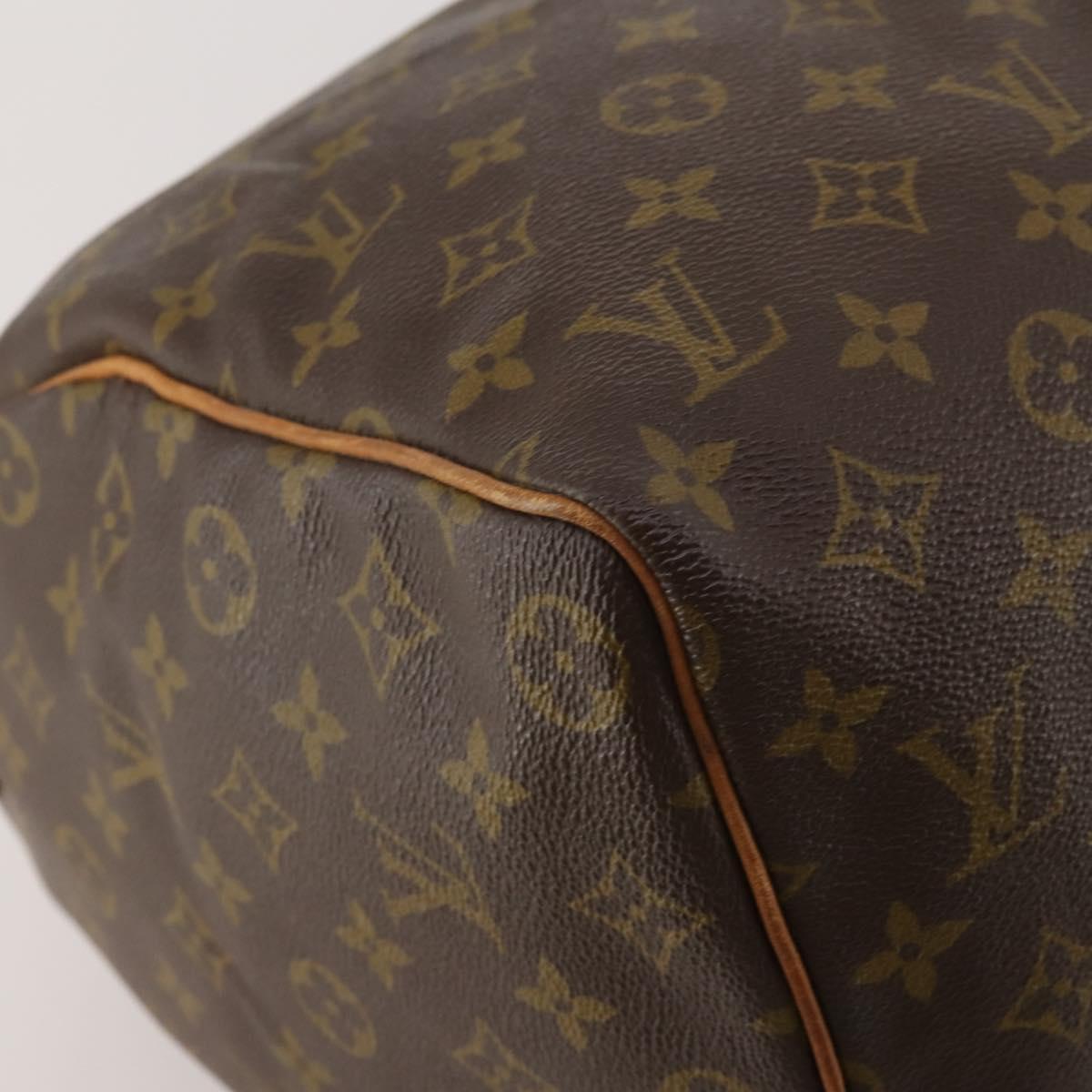 LOUIS VUITTON Monogram Keepall 45 Boston Bag M41428 LV Auth 185697A