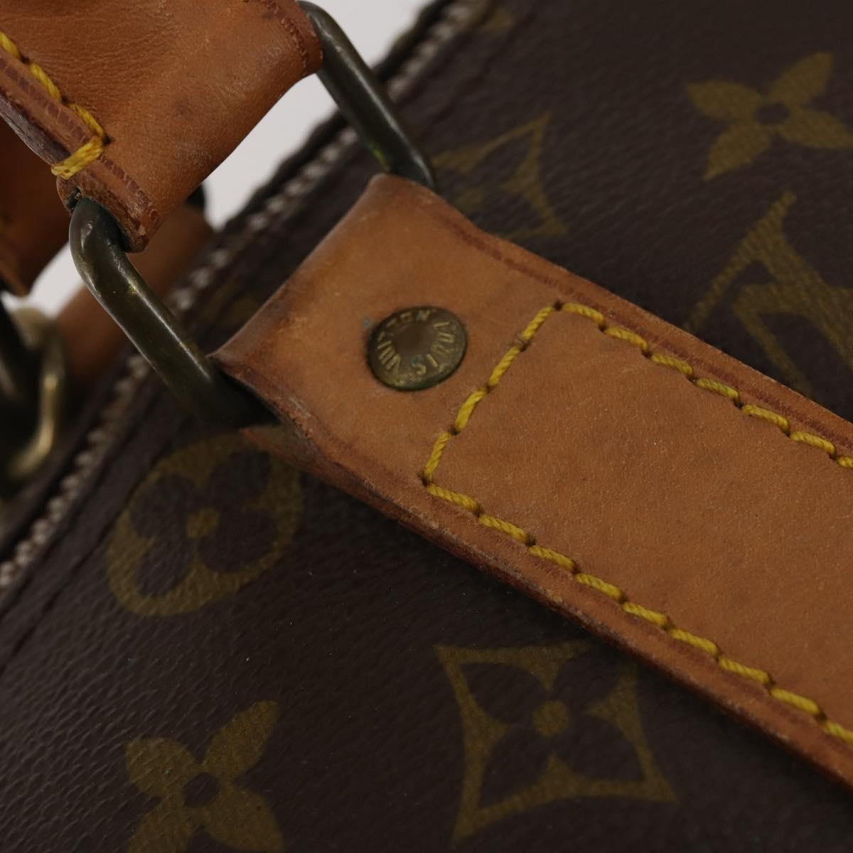 LOUIS VUITTON Monogram Keepall 45 Boston Bag M41428 LV Auth 185697A