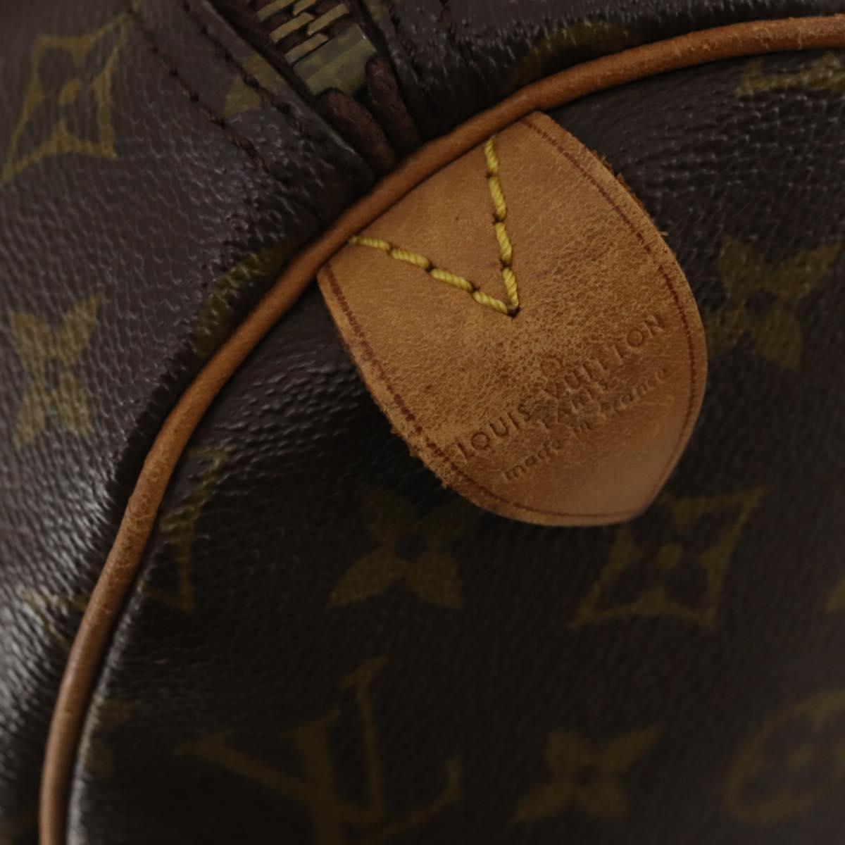 LOUIS VUITTON Monogram Keepall 45 Boston Bag M41428 LV Auth 185697A