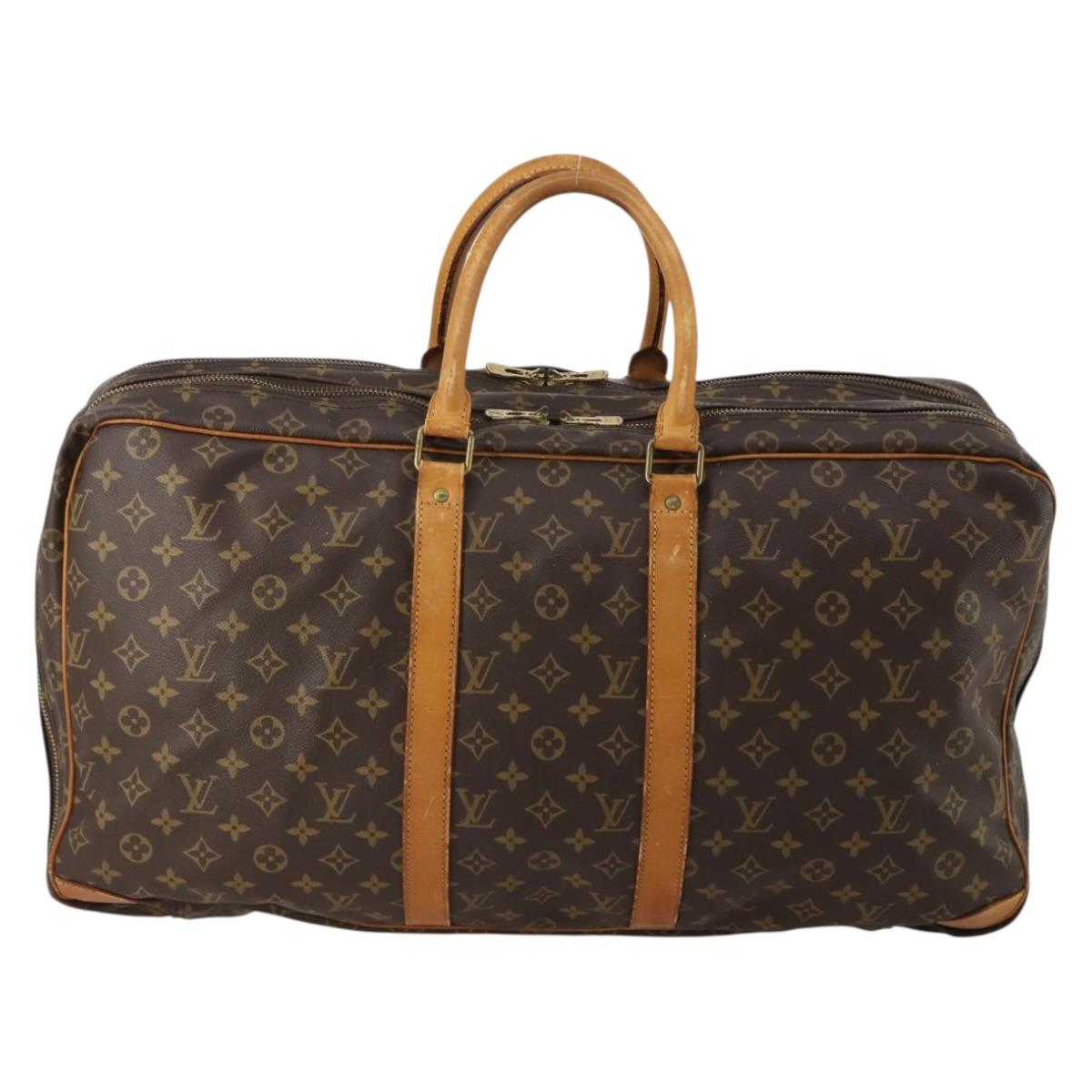 LOUIS VUITTON Monogram Sirius 55 Boston Bag M41404 LV Auth 185698