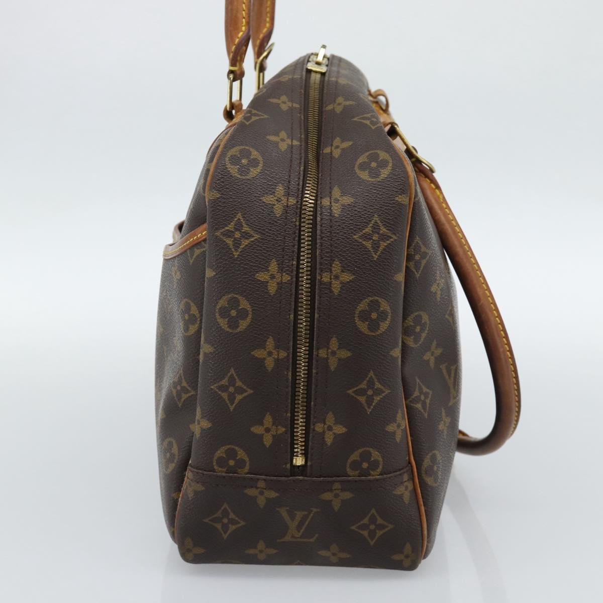 LOUIS VUITTON Monogram Deauville Hand Bag M47270 LV Auth 185699
