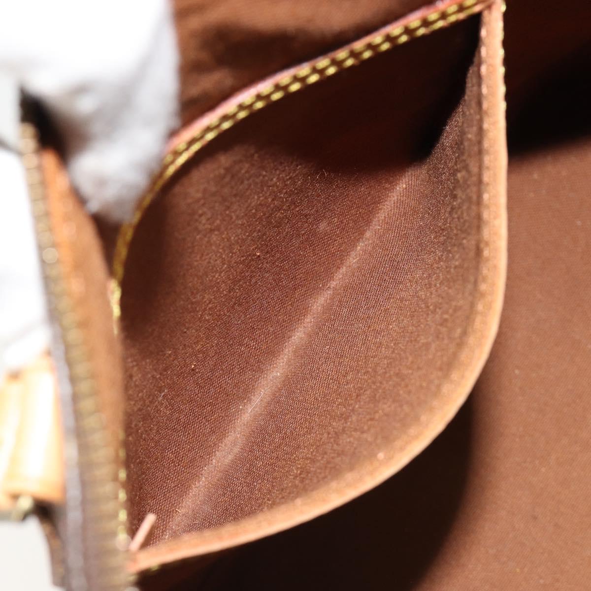 LOUIS VUITTON Monogram Alma Hand Bag M51130 LV Auth 185700A