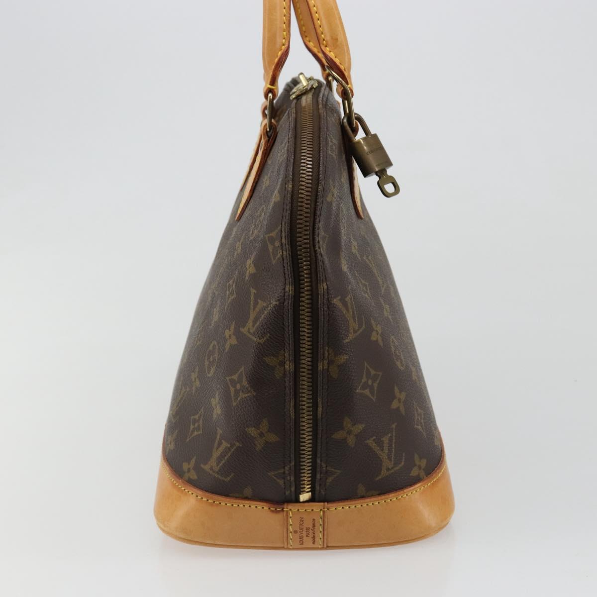 LOUIS VUITTON Monogram Alma Hand Bag M51130 LV Auth 185700A