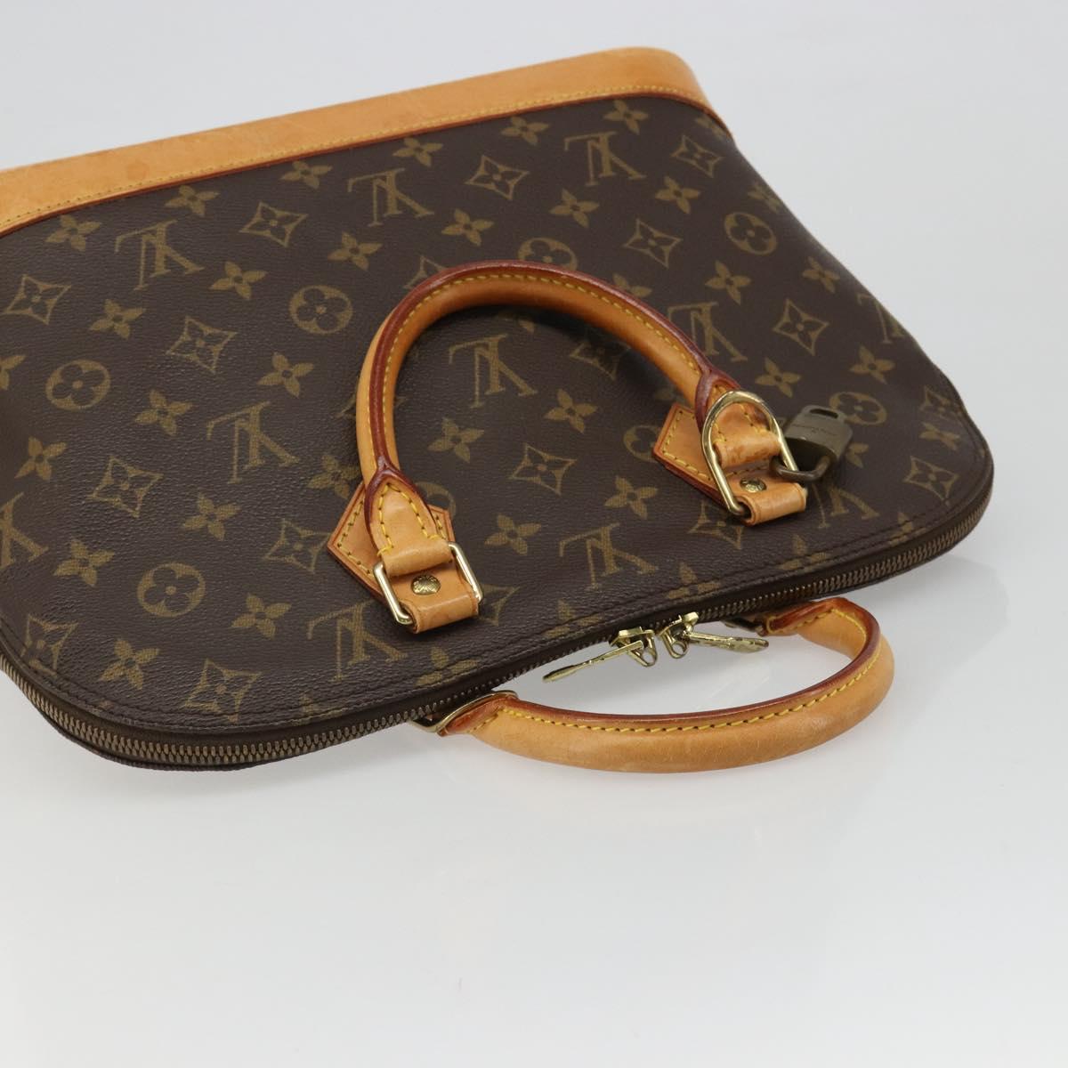 LOUIS VUITTON Monogram Alma Hand Bag M51130 LV Auth 185700A