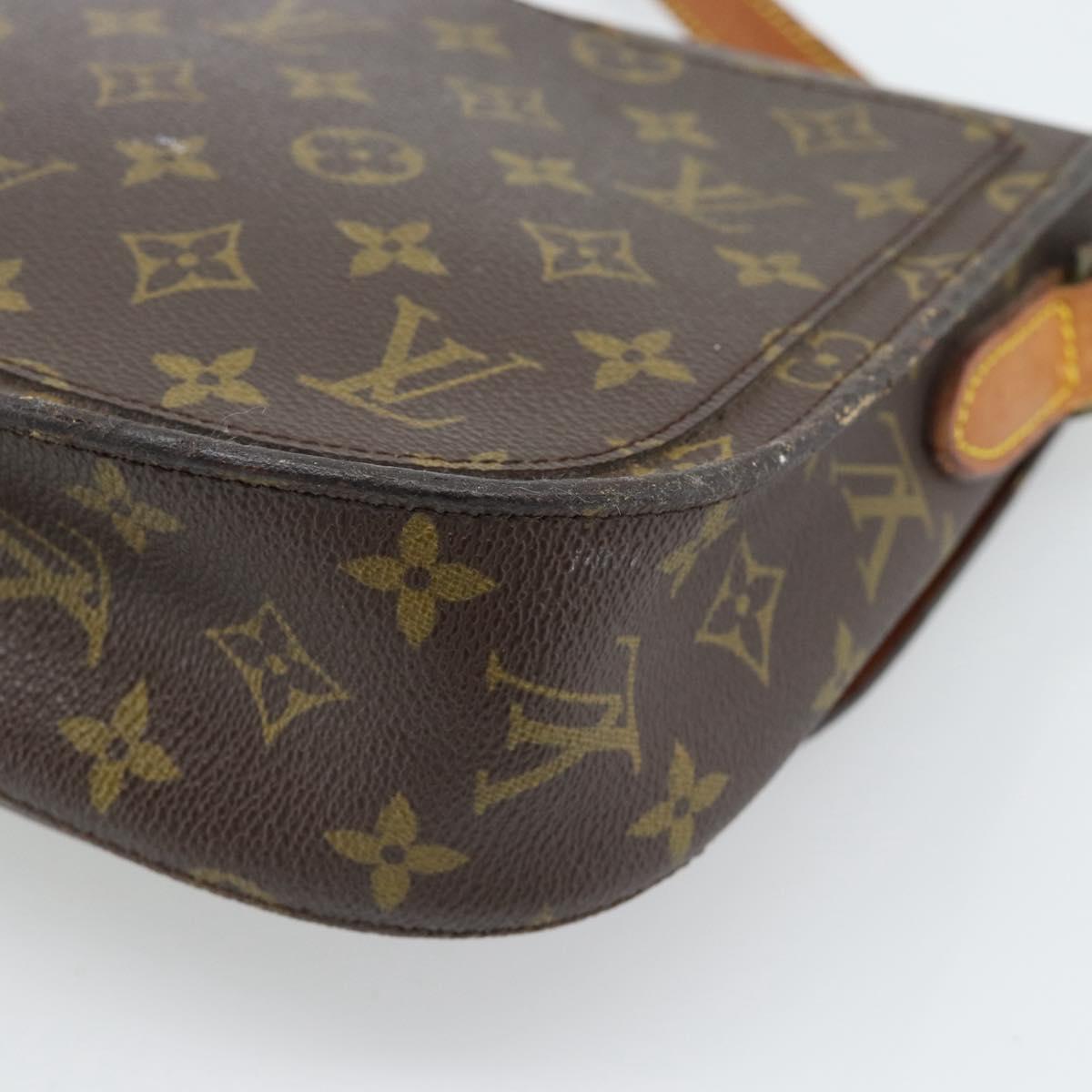 LOUIS VUITTON Monogram Saint Cloud GM Shoulder Bag M51242 LV Auth 185707