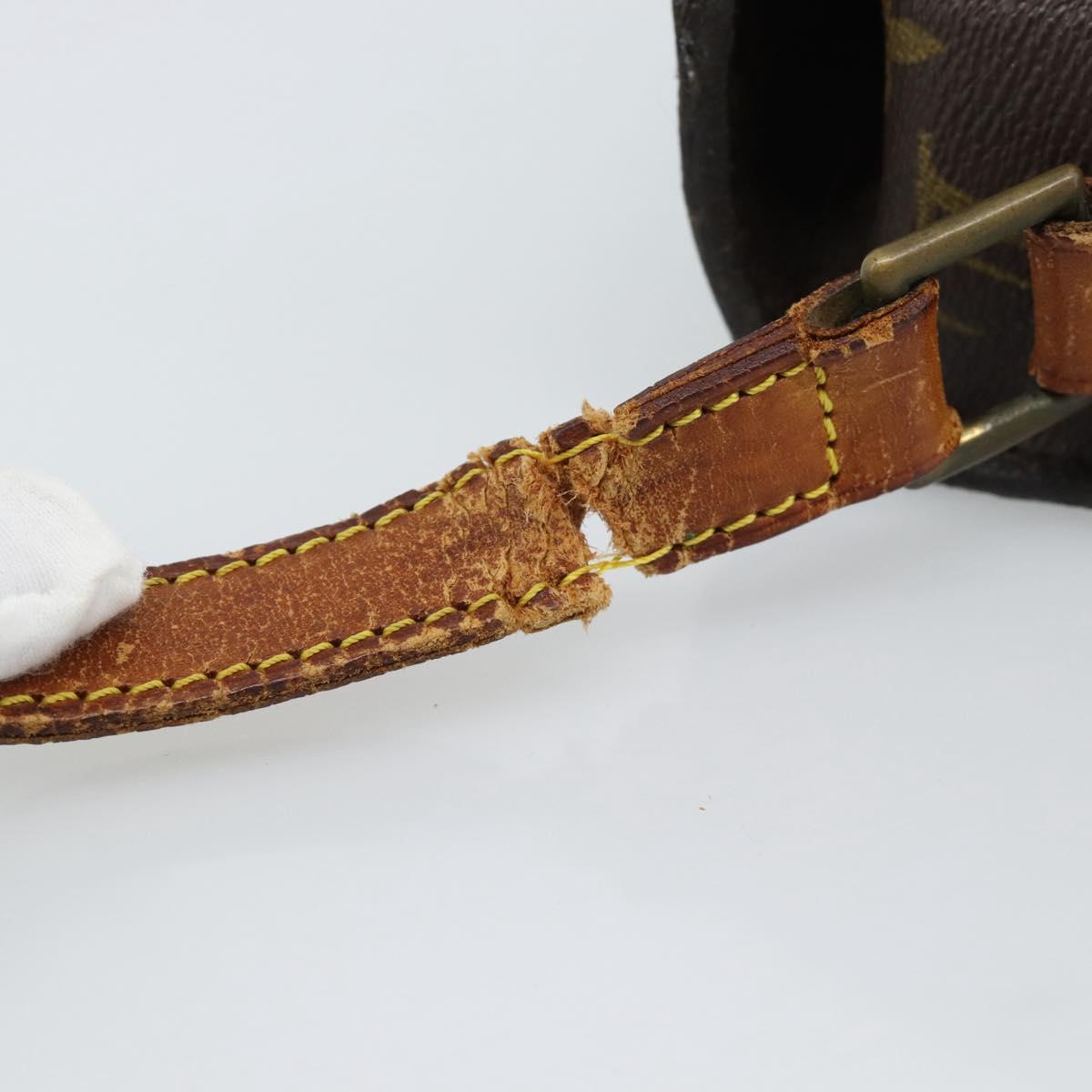 LOUIS VUITTON Monogram Saint Cloud GM Shoulder Bag M51242 LV Auth 185707