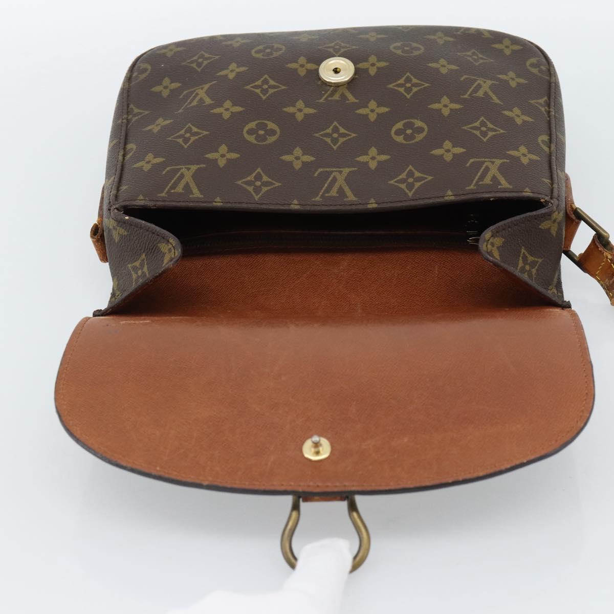 LOUIS VUITTON Monogram Saint Cloud GM Shoulder Bag M51242 LV Auth 185707