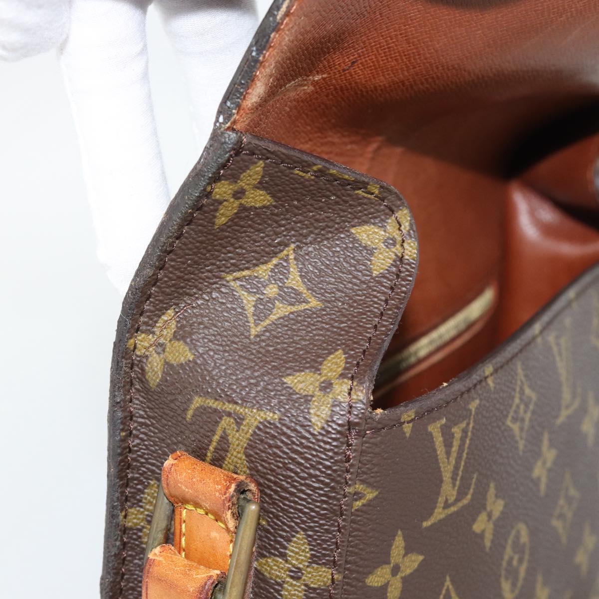LOUIS VUITTON Monogram Saint Cloud GM Shoulder Bag M51242 LV Auth 185707