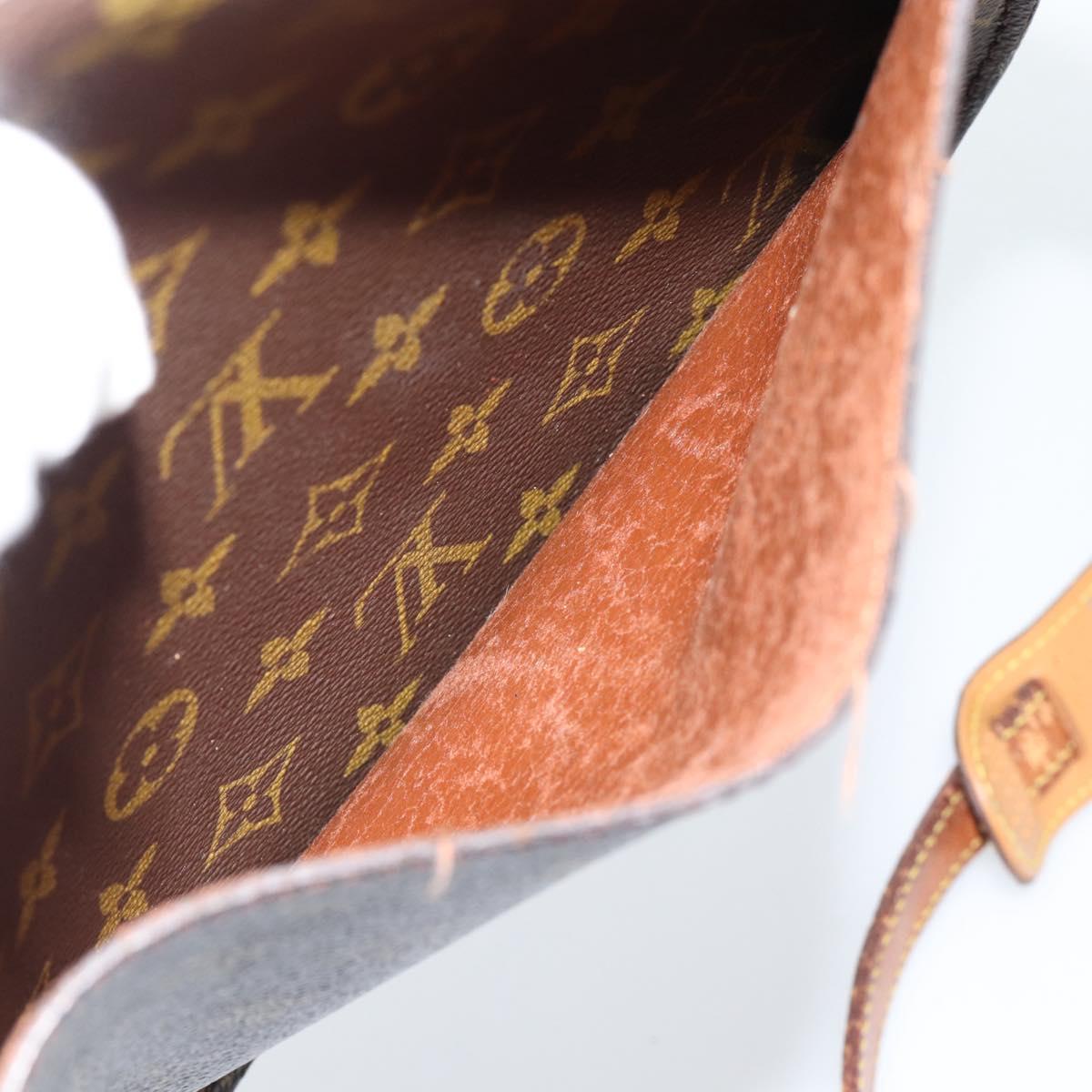 LOUIS VUITTON Monogram Saint Cloud GM Shoulder Bag M51242 LV Auth 185707