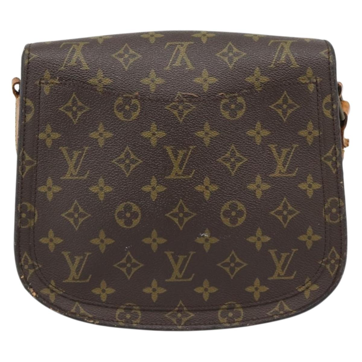 LOUIS VUITTON Monogram Saint Cloud GM Shoulder Bag M51242 LV Auth 185707