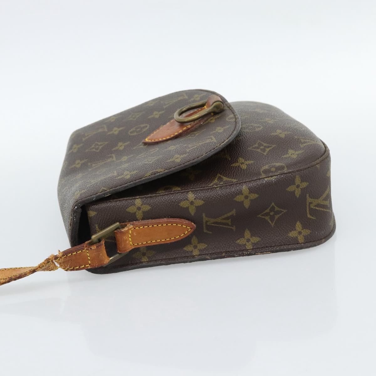 LOUIS VUITTON Monogram Saint Cloud GM Shoulder Bag M51242 LV Auth 185707
