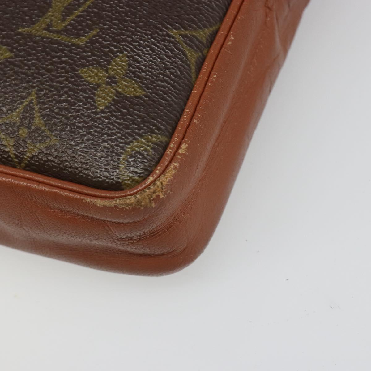 LOUIS VUITTON Monogram Pochette Sports Clutch Bag N0.183 LV Auth 185708
