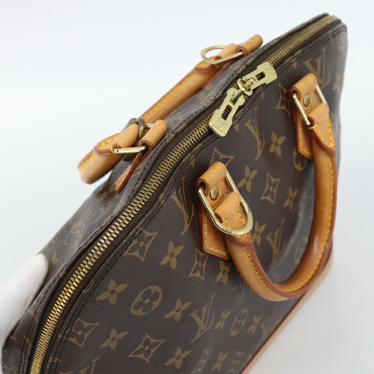 LOUIS VUITTON Monogram Alma Hand Bag M51130 LV Auth 185712A