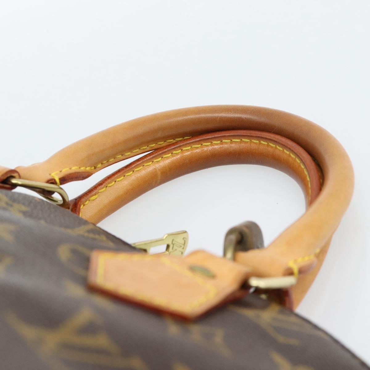 LOUIS VUITTON Monogram Alma Hand Bag M51130 LV Auth 185712A